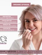 Soaphoria Lip Care Romantic Rose rózsaszín organikus ajakbalzsam 5 g
