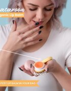 Soaphoria Macaroon Mango ajakbalzsam illattal Mango 10 ml