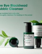 Some By Mi Bye Bye Blackhead 30 Days Miracle Green Tea Tox Bubble Cleanser aktív tisztító hab a mitesszerek ellen 120 g