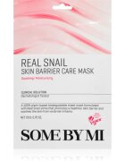 Some By Mi Clinical Solution Snail Skin Barrier Care Mask feszesítő gézmaszk az arcbőr regenerálására és megújítására 20 g
