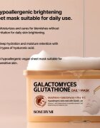Some By Mi Galactomyces Glutathione Daily Mask Pack fehérítő gézmaszk nagy csomagolás 30 db