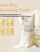 Some By Mi Lacto Soy Enzyme Deep Cleansing Foam mélyisztító hab nyugtató hatással 100 ml