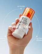 Some By Mi V10 Hyal Hydra Capsule Sunscreen védő arckrém érzékeny és intoleráns bőrre SPF 50+ 40 ml