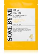 Some By Mi Yuja Niacin Blemish Care Serum Mask fehérítő gézmaszk zsíros és problémás bőrre 25 g