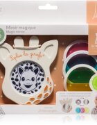 Sophie La Girafe Vulli Magic Mirror tükör gyermekeknek születéstől kezdődően Blue Pink Yellow 3 db