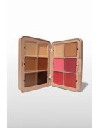 SOSU Cosmetics Complete Canvas Complexion Palette multifunkciós arc paletta az arcra árnyalat Dark 26.4 g