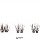 SOSU Cosmetics Hidden Agenda Undetectable Lashes Csomómentes elválasztott szempillák 10 mm