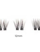 SOSU Cosmetics Hidden Agenda Undetectable Lashes Csomómentes elválasztott szempillák 12 mm