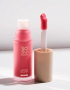 SOSU Cosmetics Liquid Blush Satin folyékony arcpirosító árnyalat Pink Pop 9 ml