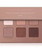 SOSU Cosmetics Matte Eyeshadow Palette szemhéjfesték paletta árnyalat Cool 6x1.3 g