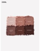 SOSU Cosmetics Matte Eyeshadow Palette szemhéjfesték paletta árnyalat Cool 6x1.3 g