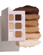 SOSU Cosmetics Matte Eyeshadow Palette szemhéjfesték paletta árnyalat Neutral 6x1.3 g