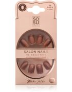 SOSU Cosmetics Salon Nails műköröm árnyalat Mocha Latte 30 db