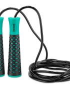 Spokey Candy Rope ugrálókötél Black & Green 300 cm