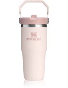 Stanley IceFlow™ Flip Straw 2.0 Tumbler rozsdamentes acél termokulacs Rose Quartz 410 ml
