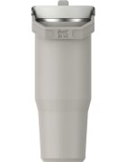 Stanley IceFlow™ Flip Straw Tumbler rozsdamentes kulacs Ash 890 ml