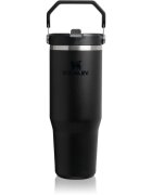 Stanley IceFlow™ Flip Straw Tumbler rozsdamentes kulacs Black 2.0 890 ml