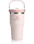Stanley IceFlow™ Flip Straw Tumbler rozsdamentes kulacs Rose Quartz 600 ml