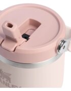 Stanley IceFlow™ Flip Straw Tumbler rozsdamentes kulacs Rose Quartz 600 ml