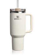Stanley Quencher H2.O FlowState™ Fluted Tumbler rozsdamentes termosz szívószállal nagy Cream Gloss 1 db