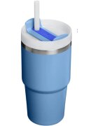 Stanley Quencher H2.O FlowState™ Tumbler rozsdamentes termosz szívószállal kicsi Blue Sky 1 db