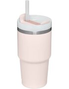 Stanley Quencher H2.O FlowState™ Tumbler rozsdamentes termosz szívószállal kicsi Rose Quartz 1 db