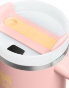 Stanley Quencher H2.O FlowState™ Tumbler rozsdamentes termosz szívószállal közepes Peach Rose 1 db