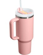 Stanley Quencher H2.O FlowState™ Tumbler rozsdamentes termosz szívószállal nagy Peach Rose 1 db