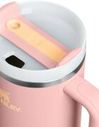 Stanley Quencher H2.O FlowState™ Tumbler rozsdamentes termosz szívószállal nagy Peach Rose 1 db