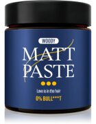 Steve's Hair Paste Strong Matt hajformázó krém Woody 90 g
