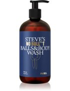 Steve's No Bull***t Balls and Body Wash energizáló tusfürdő gél 500 ml