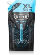 STR8 Wild Beat tusfürdő gél utántöltő uraknak 550 ml