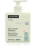 Suavinex Baby Extra-Gentle Shampoo finom állagú sampon gyermekeknek születéstől kezdődően 500 ml