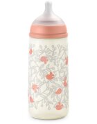 Suavinex Birdies Anticolic Baby Bottle cumisüveg Pink 360 ml