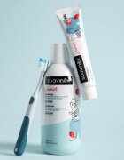 Suavinex Junior 6 y+ szájvíz gyermekeknek íz Strawberry 500 ml