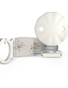 Suavinex Poetry Soother Ribbon Clip cumitartó csipesz Beige 1 db
