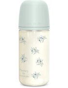Suavinex Poetry SX Pro Physiological Glass M cumisüveg üvegből 3 m+ Medium Flow - Blue 1 db