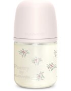 Suavinex Poetry SX Pro Physiological S cumisüveg üvegből 0 m+ Slow Flow - Pink 1 db