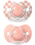 Suavinex Wild & Free Anatomical Silicone 0-6m cumi Pink 2 db