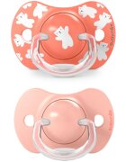 Suavinex Wild & Free Anatomical Silicone 18m+ cumi Pink 2 db