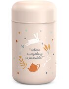 Suavinex Wonderland Food Flask termosz ételekhez Rose 400 ml