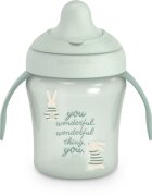 Suavinex Wonderland Learning Cup gyakorlóbögre Green 200 ml