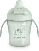Suavinex Wonderland Learning Cup gyakorlóbögre Green 200 ml