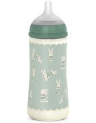 Suavinex Wonderland SX Pro Physiological Anti-Colic cumisüveg Green Bunny 360 ml