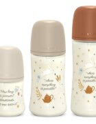 Suavinex Wonderland SX Pro Physiological Anti-Colic cumisüveg S Slow Flow 0 m+ Cream 1 db