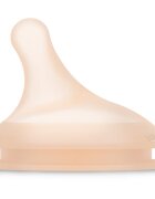 Suavinex Zero Zero Bottle Teat etetőcumi A Adaptable Flow 2 db