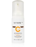 SUNEWMED+ Active Foaming Cleanser Face and Eye Makeup Removal tisztító és szemlemosó hab C vitamin 40 ml
