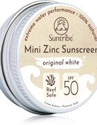 Suntribe Mini Zinc Sunscreen ásványi védőkrém arcra és testre SPF 50 Original White 15 g