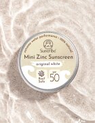 Suntribe Mini Zinc Sunscreen ásványi védőkrém arcra és testre SPF 50 Original White 15 g