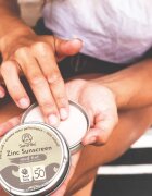 Suntribe Zinc Sunscreen ásványi védőkrém arcra és testre SPF 50 Mud Tint 45 g